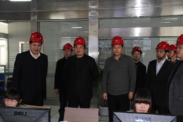 銅陵縣委縣政府對安徽圣奧進行實地調研 