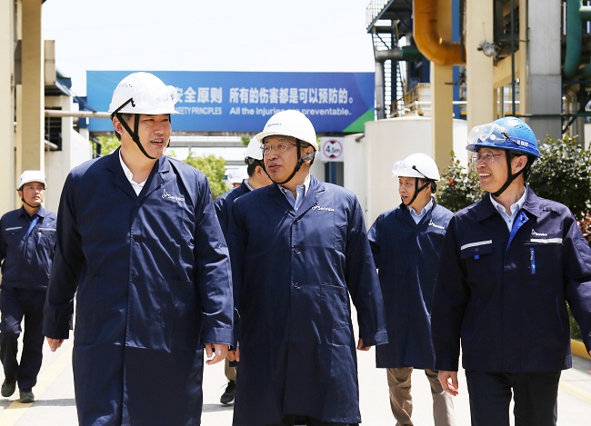 中國石油和化學工業聯合會一行蒞臨安徽圣奧調研 